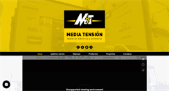 Desktop Screenshot of mediatension.com.mx